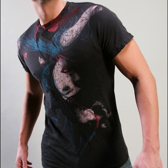 Monarchy Los Angeles Vintage Distressed Men T Shirt Size XXL - Picture 16 of 16